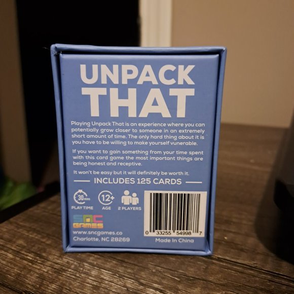 Unpack That - Therapy In A Box Card Game - Picture 2 of 2